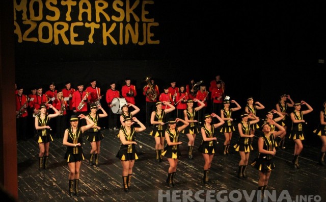 mostarske mažuretkinje, Mostar