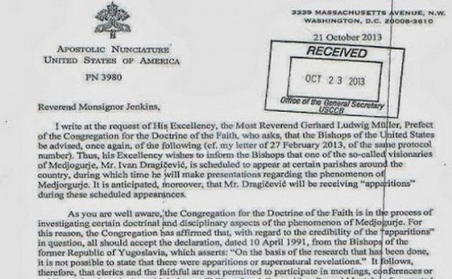Vatikan zabranio propovijedanja o Međugorju u crkvama u SAD-u
