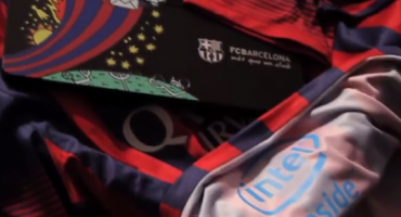 Dres FC Barcelona sa 'Intel inside'
