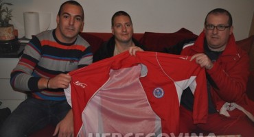 Ćalta posjetio Darija Perića vjernog navijača Zrinjskog