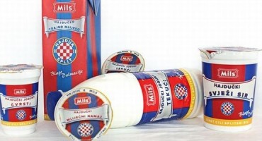 Suradnja  NK Hajduk i Mljekare Mils