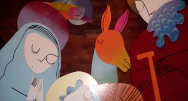 Božićne jaslice na mostarskom Rondou