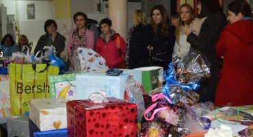 Mostar, dječji dom Egipat, paketići, darivanje, nk sloga ljubuški, djeca