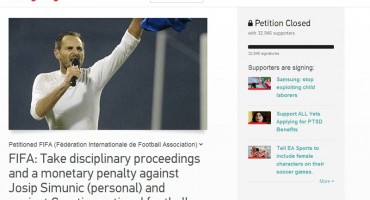 Sunspendirana srpska peticija protiv Šimunića?