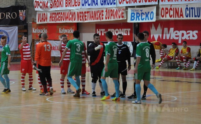 Futsal: MNK Zrinjski vodio 5:3 tri minute prije kraja i izgubio 5:6