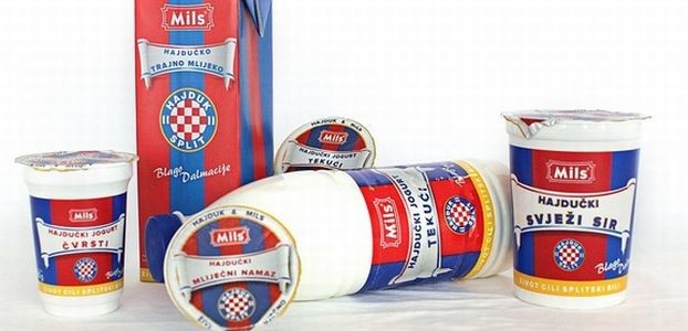 Suradnja  NK Hajduk i Mljekare Mils