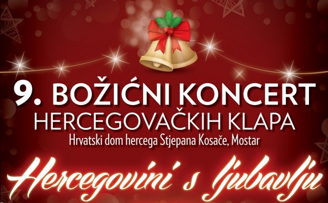 Božićni koncert klapa 19. prosinca