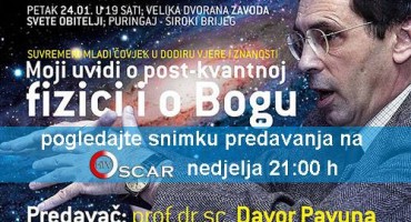 Davor Pavuna večeras na HTV Oscar C