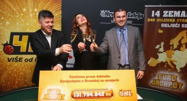 Slučajno se odlučila za Eurojackpot i osvojila 105 milijuna kuna