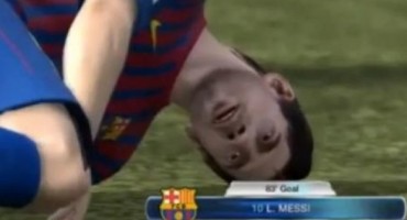 U FIFA 14 Messi umire nakon postignutog pogotka