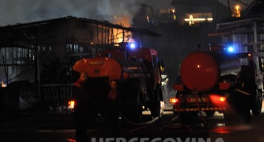 požar, vatrogasci, Mostar
