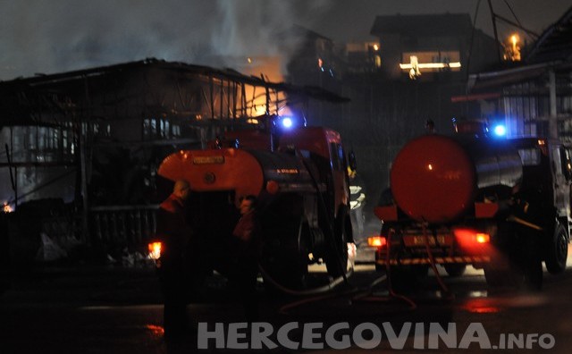požar, vatrogasci, Mostar