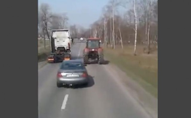 Pogledajte ludu vožnju: Pijan sjeo u traktor