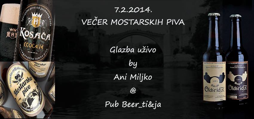 Večer uz mostarska piva