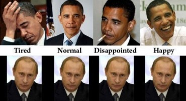 Obama: Putinov strog i zlovoljan izgled politički trik