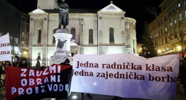 Skup podrške BiH u Zagrebu završio uhićenjima