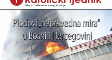Sarajevski katolički tjednik o nemirima u BiH