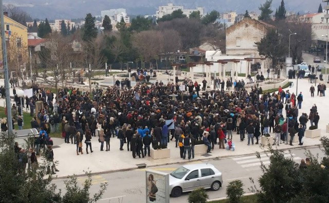 Okončani prosvjedi u Mostaru, novi najavljeni za sutra