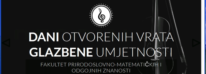 Dani otvorenih vrata studija Glazbene umjetnosti FPMOZ-u