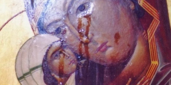 U Rusiji i Ukrajini proplakalo nekoliko Gospinih i Isusovih slika i kipova