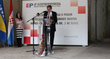  Elektroprivreda HZ HB: HE Rama 'gospodarski biser' koji treba čuvati i održavati