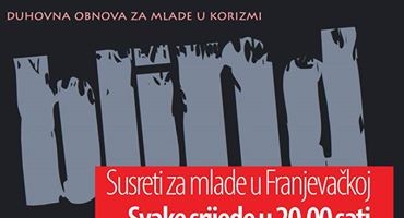 Susreti za mlade srijedom: 'Blind date u Franjevačkoj'