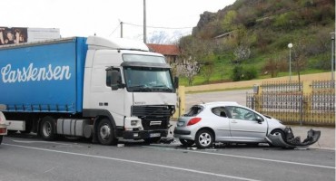 teža prometna nesreća, prometna nezgoda, Jasenica