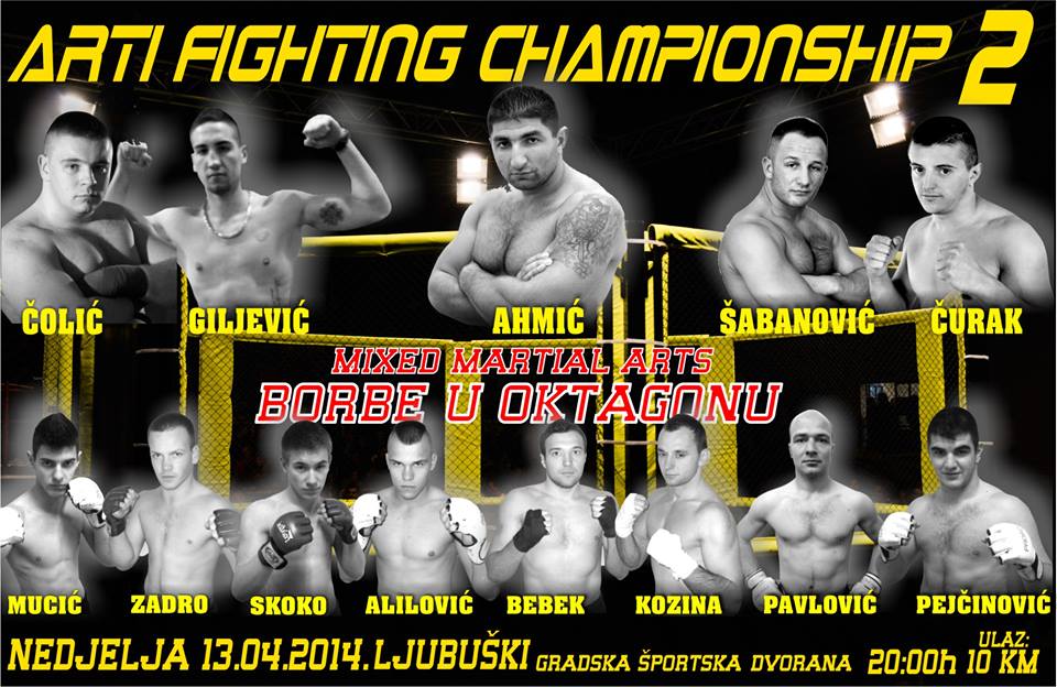 'Arti' organizira MMA turnir