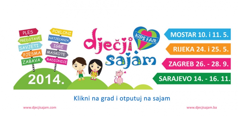 Najveći DJEČJI SAJAM stiže u Mostar