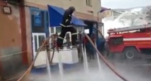Ovako se zabavljaju ruski vatrogasci