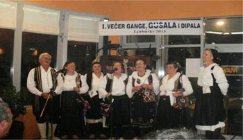 Večer gange, gusala i dipala 26.4. u Ljubuškom