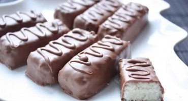 bounty čokoladice, recept