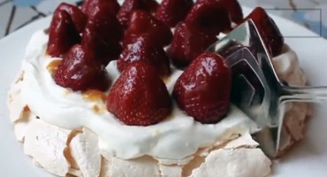 pavlova torta, recept