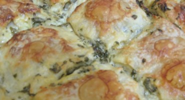 Uskršnja  pita sa špinatom i sirom