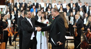 Mostar, katedrala, Uskrs, koncert