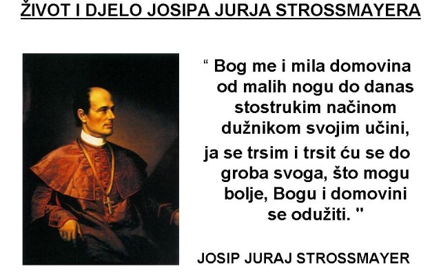 109. obljetnica smrti biskupa Josipa Jurja Strossmayera