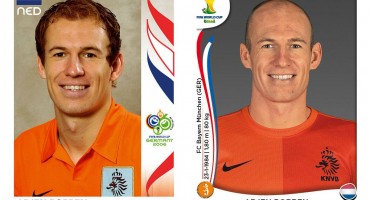 Pogledajte kako su se promijenili Messi, Ronaldo, Pirlo i Robben