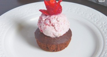 Muffini sa sladoledom od badema