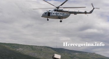 Helikopter HRZ U Zracnoj luci Mostar