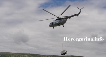 Helikopter HRZ U Zracnoj luci Mostar