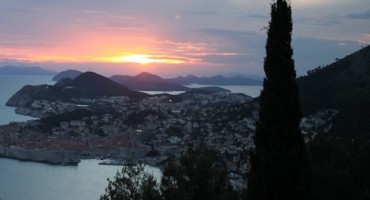 Dubrovnik, zalazak sunca, smještaj, ljetovanje, Dubrovnik