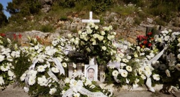 Matijas Grbavac, sahrana