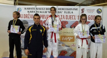 Stela Brkić nastupa za reprezentaciju BiH na Balkanskom prvenstvu