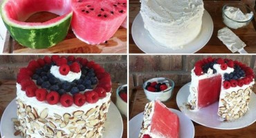 recept, torta, lubenica