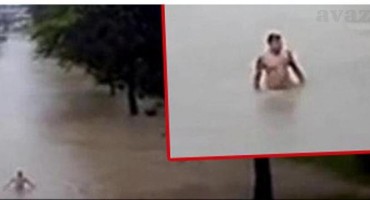 Vjerovali ili ne: Mladić plivao na sjevernoj prometnici u Tuzli!