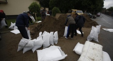 Poplave u Županji snimci iz zraka
