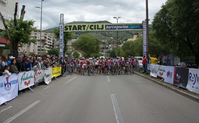 Stefan Stefanović pobjednik Prve međunarodne biciklističke utrke kroz Hercegovinu