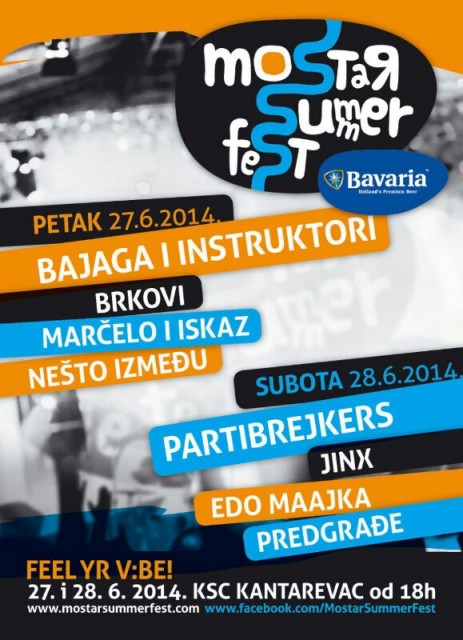 Mostar Summer Fest,Mostar,Marcelo,brkovi,bajaga,Edo Maajka