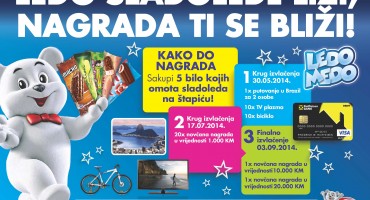 Sretni dobitnici I kruga nagradne igre 'Ledo sladolede liži, nagrada ti se bliži' otputovali u Brazil