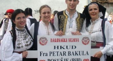 HKUD fra Petar Bakula, sudjelovao na 48. Đakovačkim vezovima